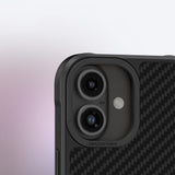 Apple iPhone 16 Plus Kılıf M-safe Şarj Özellikli 1500D Aramid Fiber Amazingthing Titan Max Serisi Kapak