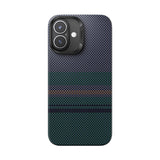 Apple iPhone 16 Plus Kılıf M-safe Şarj Özellikli Karbon Fiber Tasarımlı Benks Aurora ArmorAir Kevlar Kapak