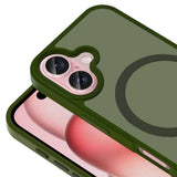Apple iPhone 16 Plus Kılıf M-safe Şarj Özellikli Mat Arka Yüzey Zore Sio Kapak