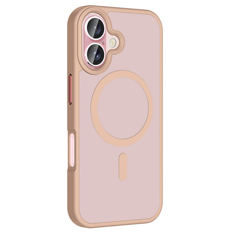 Apple iPhone 16 Plus Kılıf M-safe Şarj Özellikli Mat Arka Yüzey Zore Sio Kapak