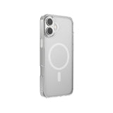 Apple iPhone 16 Plus Kılıf M-safe Şarj Özellikli Raptic Crystal M-safe Serisi Şeffaf Kapak