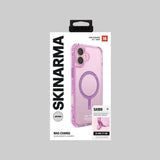 Apple iPhone 16 Plus Kılıf M-safe Şarj Özellikli Şeffaf Airbag Tasarımlı Skinarma Saido Kapak