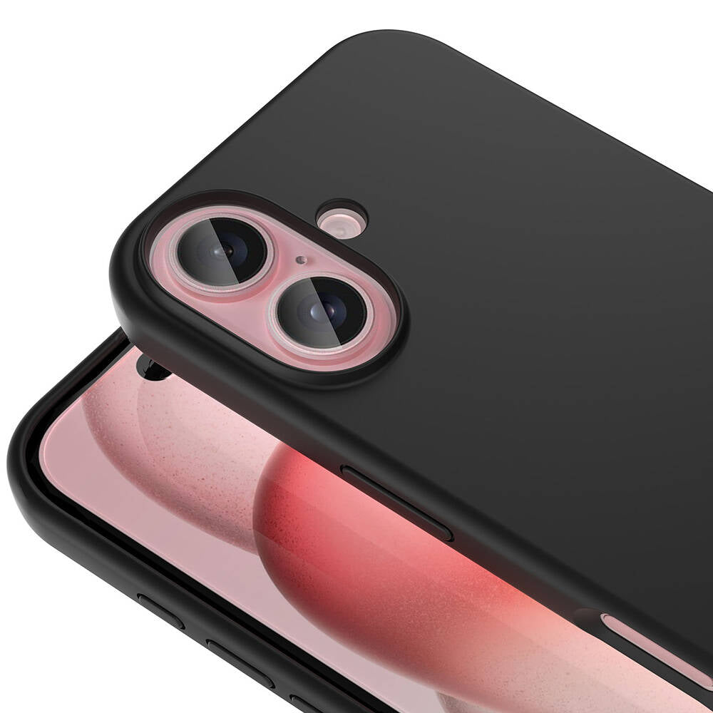 Apple iPhone 16 Plus Kılıf M-safe Şarj Özellikli Sıvı Teknolojili Silinebilir Sert Zore Kivi Kapak