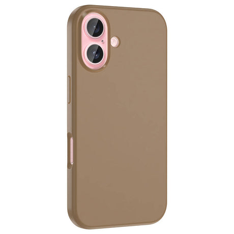 Apple iPhone 16 Plus Kılıf M-safe Şarj Özellikli Sıvı Teknolojili Silinebilir Sert Zore Kivi Kapak