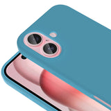 Apple iPhone 16 Plus Kılıf M-safe Şarj Özellikli Sıvı Teknolojili Silinebilir Sert Zore Kivi Kapak