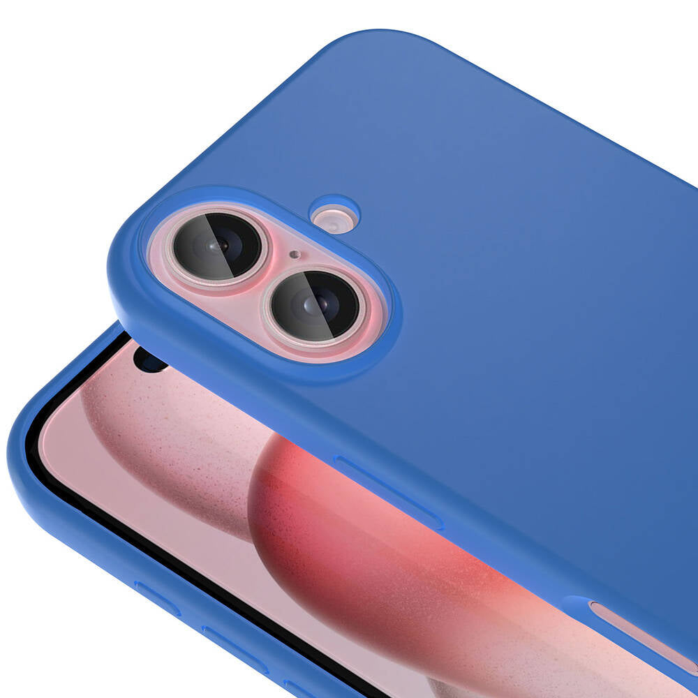 Apple iPhone 16 Plus Kılıf M-safe Şarj Özellikli Sıvı Teknolojili Silinebilir Sert Zore Kivi Kapak