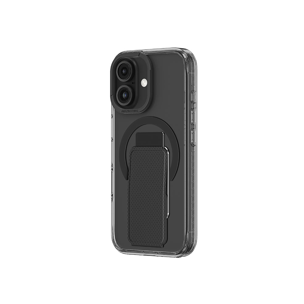 Apple iPhone 16 Plus Kılıf M-safe Şarj Özellikli Standlı Amazingthing Titan Pro Plus Kapak