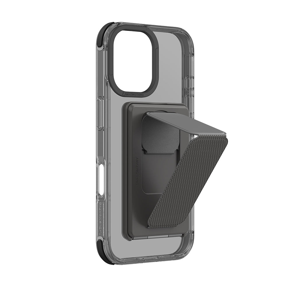 Apple iPhone 16 Plus Kılıf M-safe Şarj Özellikli Standlı Set Amazingthing Omni Adventure Serisi Kapak