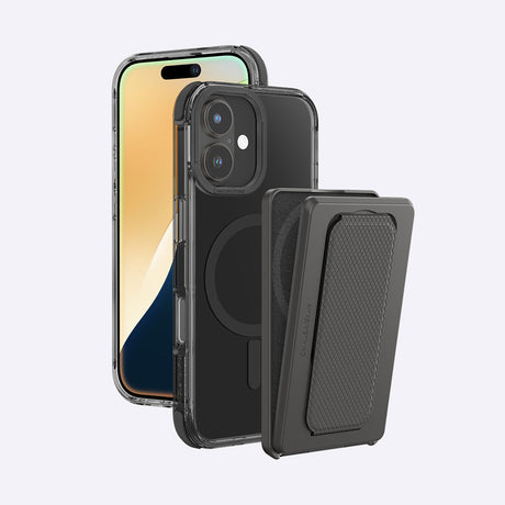 Apple iPhone 16 Plus Kılıf M-safe Şarj Özellikli Standlı Set Amazingthing Omni Adventure Serisi Kapak