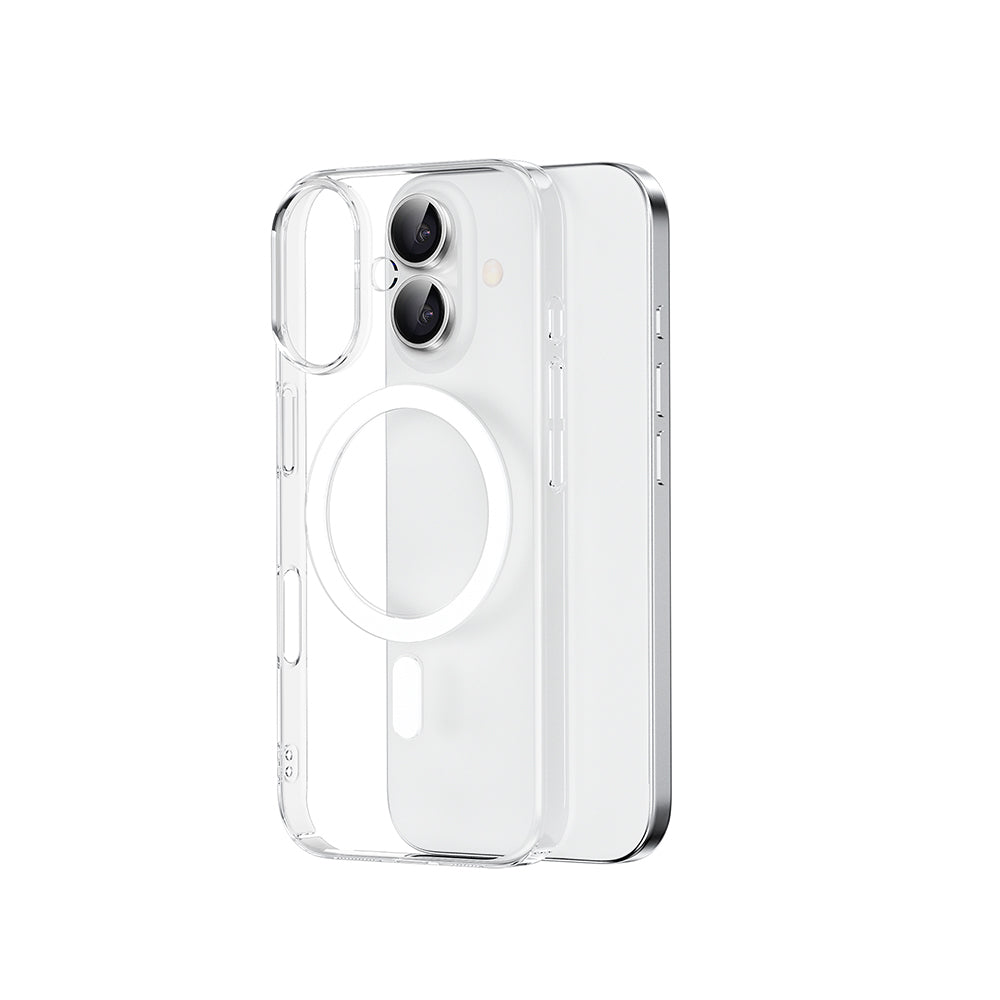 Apple iPhone 16 Plus Kılıf M-safe Şarj Özellikli Wiwu YXK-207 Invisible Pro Sert PC Kapak