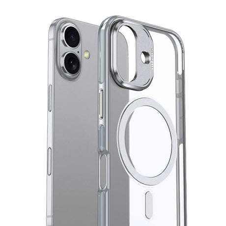 Apple iPhone 16 Plus Kılıf M-safe Şarj Özellikli Wlons Standlı Efsane Kapak