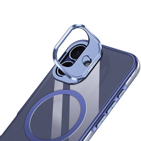 Apple iPhone 16 Plus Kılıf M-safe Şarj Özellikli Wlons Standlı Efsane Kapak