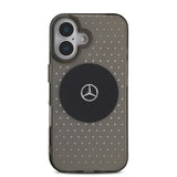 Apple iPhone 16 Plus Kılıf Mercedes Benz Orjinal Lisanslı M-safe Şarj Özellikli Yıldız Desenli Transparan Kapak