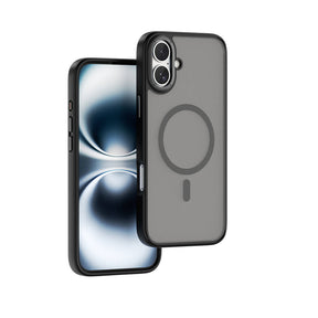 Apple iPhone 16 Plus Kılıf Wiwu FGG-012 ArmorPro Serisi M-safe Şarj Özellikli Parmak İzi Bırakmayan Kılıf