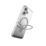 Apple iPhone 16 Plus M-safe Şarj Özellikli Kılıf Raptic Air Stand Serisi Aynalı Arka Yüzey Standlı Kapak