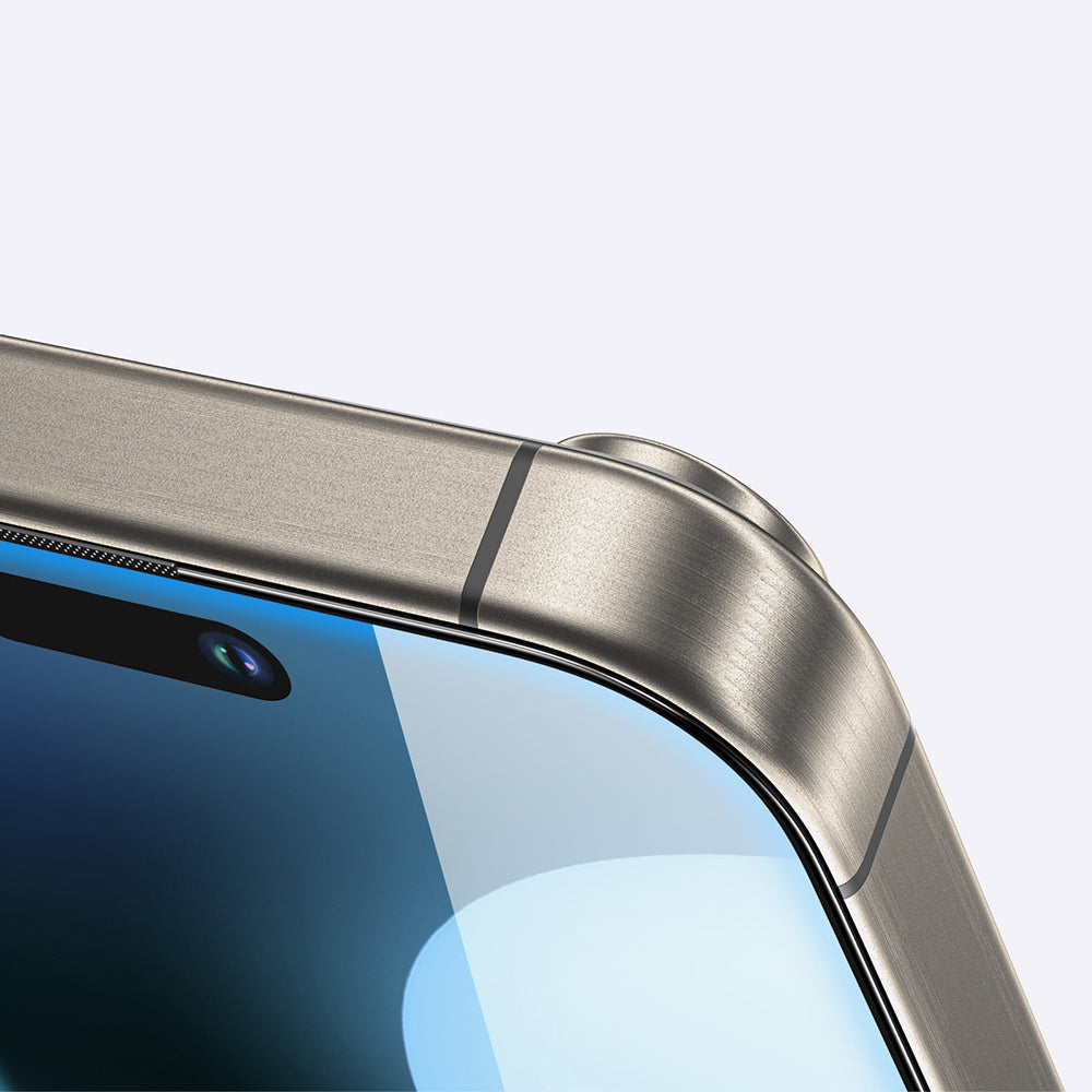 Apple iPhone 16 Pro Amazingthing Titan Parmak İzi Bırakmayan Temperli Cam Ekran Koruyucu