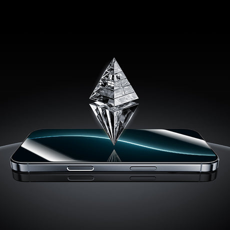 Apple iPhone 16 Pro Benks Glass Warrior HD 0.3mm Ultra İnce 0.9mm Kenarları Güçlendirilmiş Cam Ekran Koruyucu + Kolay Uygulama Aparatlı