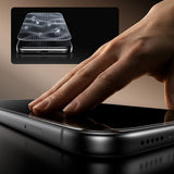 Apple iPhone 16 Pro Benks OmniWarrior Privacy Cam Ekran Koruyucu + Kolay Uygulama Aparatlı