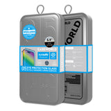 Apple iPhone 16 Pro CaseWorld 3D Eyesafe Mavi Işık Teknolojili 0.15mm Temperli Cam Ekran Koruyucu + Uygulama Aparatı