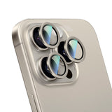 Apple iPhone 16 Pro CaseWorld Alloy Serisi Oleofobik Anti Reflective Kamera Lens Koruyucu