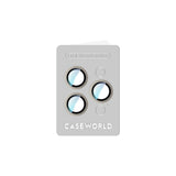 Apple iPhone 16 Pro CaseWorld Alloy Serisi Oleofobik Anti Reflective Kamera Lens Koruyucu