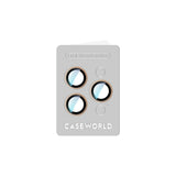 Apple iPhone 16 Pro CaseWorld Alloy Two-Color Serisi Lens Koruyucu