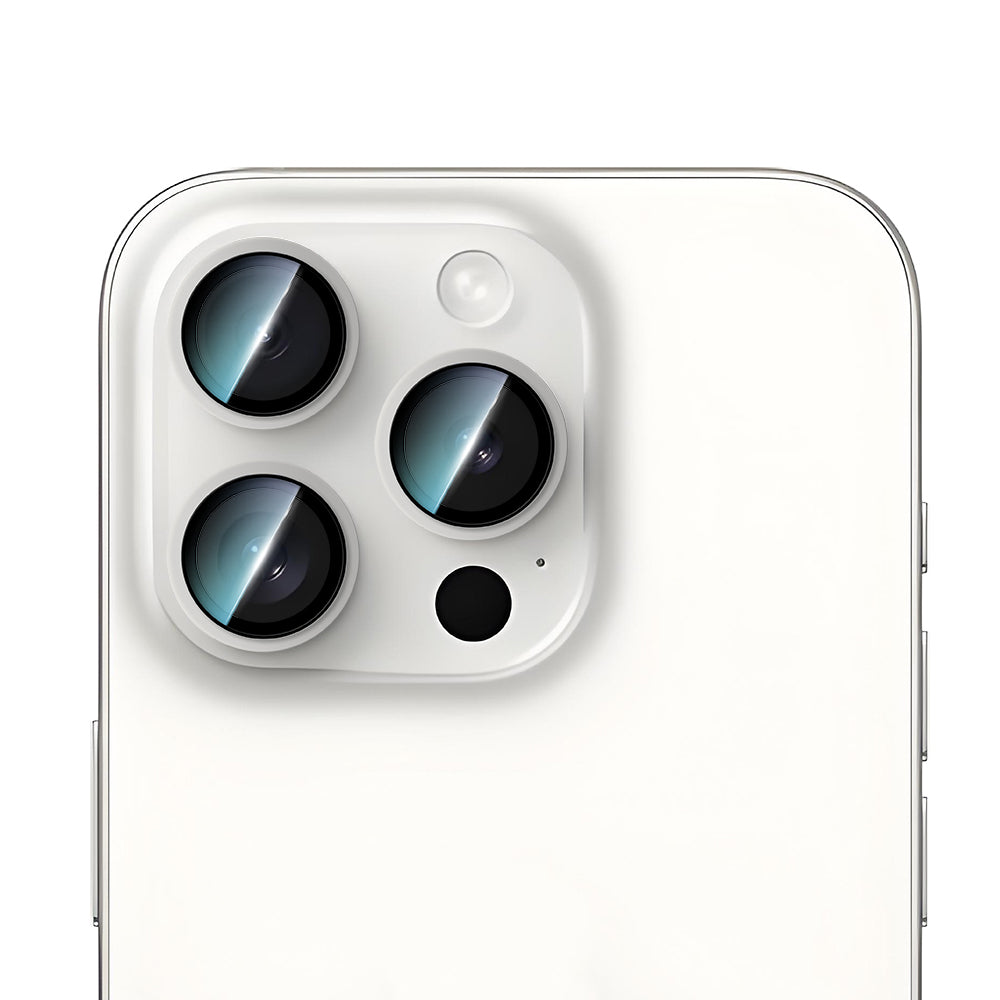 Apple iPhone 16 Pro CaseWorld Alloy Two-Color Serisi Lens Koruyucu