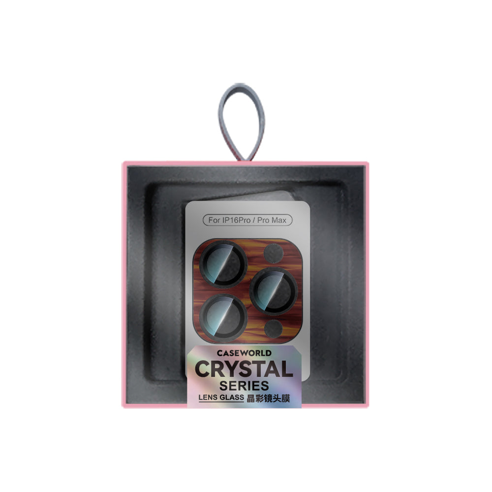 Apple iPhone 16 Pro CaseWorld Crystal Color Serisi Full Kamera Lens Koruyucu
