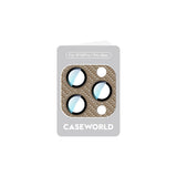 Apple iPhone 16 Pro CaseWorld Karbon Fiber Serisi Anti Reflective Ultra Clear Full Kamera Lens Koruyucu