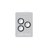 Apple iPhone 16 Pro CaseWorld Karbon Fiber Serisi Anti Reflective Ultra Clear Kamera Lens Koruyucu