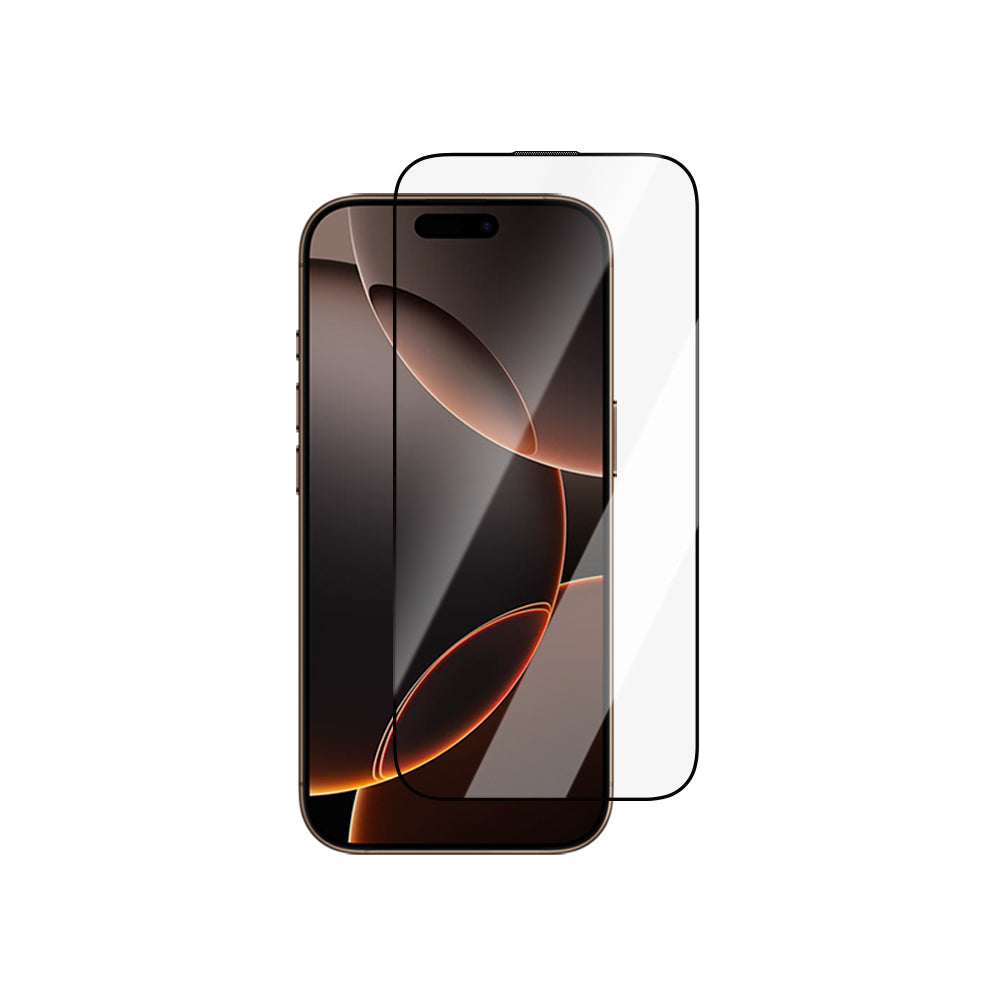 Apple iPhone 16 Pro CaseWorld Ultra-Thin Serisi 0.15mm 3D Schott Cam Temperli Ekran Koruyucu
