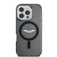 Apple iPhone 16 Pro Kılıf Aston Martin Orjinal Lisanslı M-safe Şarj Özellikli IML Baskı Logolu Buzlu Kapak