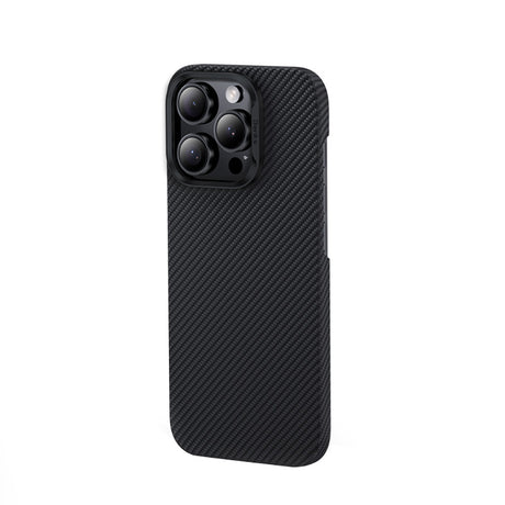 Apple iPhone 16 Pro Kılıf Benks M-safe Şarj Özellikli Metal Kamera Çerçeveli Magnetik ArmorAir 600D Kevlar Fiber Kapak