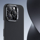 Apple iPhone 16 Pro Kılıf Benks M-safe Şarj Özellikli Magnetik ArmorAir 600D Kevlar Fiber Kapak