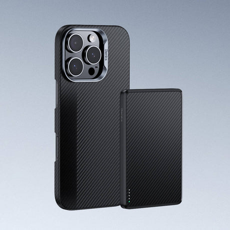 Apple iPhone 16 Pro Kılıf Benks M-safe Şarj Özellikli Magnetik ArmorAir 600D Kevlar Fiber Kapak