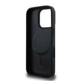 Apple iPhone 16 Pro Kılıf DKNY Orjinal Lisanslı M-safe Şarj Özellikli Metal Logolu PU Deri Plain Kapak