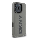 Apple iPhone 16 Pro Kılıf DKNY Orjinal Lisanslı M-safe Şarj Özellikli PU Deri Plain Kapak