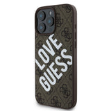Apple iPhone 16 Pro Kılıf Guess Orjinal Lisanslı Big Love Guess Kapak