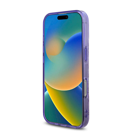 Apple iPhone 16 Pro Kılıf Guess Orjinal Lisanslı M-safe Şarj Özellikli Flower Tonal Circle Kapak