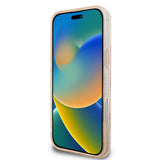 Apple iPhone 16 Pro Kılıf Guess Orjinal Lisanslı M-safe Şarj Özellikli IML Baskılı Klasik Logolu 4G Desenli Kapak
