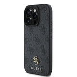 Apple iPhone 16 Pro Kılıf Guess Orjinal Lisanslı M-safe Şarj Özellikli Small 4G Classic Kapak