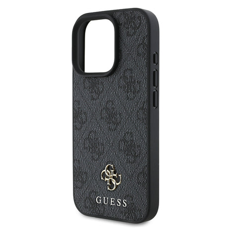 Apple iPhone 16 Pro Kılıf Guess Orjinal Lisanslı M-safe Şarj Özellikli Small 4G Classic Kapak