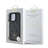 Apple iPhone 16 Pro Kılıf Guess Orjinal Lisanslı M-safe Şarj Özellikli Small 4G Classic Kapak