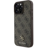 Apple iPhone 16 Pro Kılıf Guess Orjinal Lisanslı M-safe Şarj Özellikli Small 4G Classic Kapak