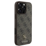 Apple iPhone 16 Pro Kılıf Guess Orjinal Lisanslı M-safe Şarj Özellikli Small 4G Classic Kapak