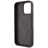 Apple iPhone 16 Pro Kılıf Guess Orjinal Lisanslı M-safe Şarj Özellikli Small 4G Classic Kapak