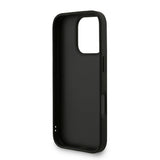 Apple iPhone 16 Pro Kılıf Guess Orjinal Lisanslı PU Deri Bilek Askı İpli Metal Büyük 4G ve Yazı Logolu Kapak