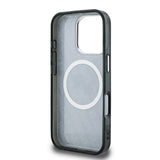 Apple iPhone 16 Pro Kılıf Karl Lagerfeld Orjinal Lisanslı Parlayan Simli Karl & Choupette Heads Kapak