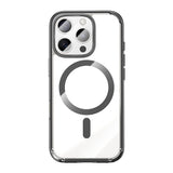 Apple iPhone 16 Pro Kılıf M-safe Şarj Özellikli Airbagli Şeffaf Benks LucentPro Serisi Kapak