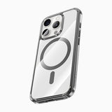 Apple iPhone 16 Pro Kılıf M-safe Şarj Özellikli Airbagli Şeffaf Benks LucentPro Serisi Kapak